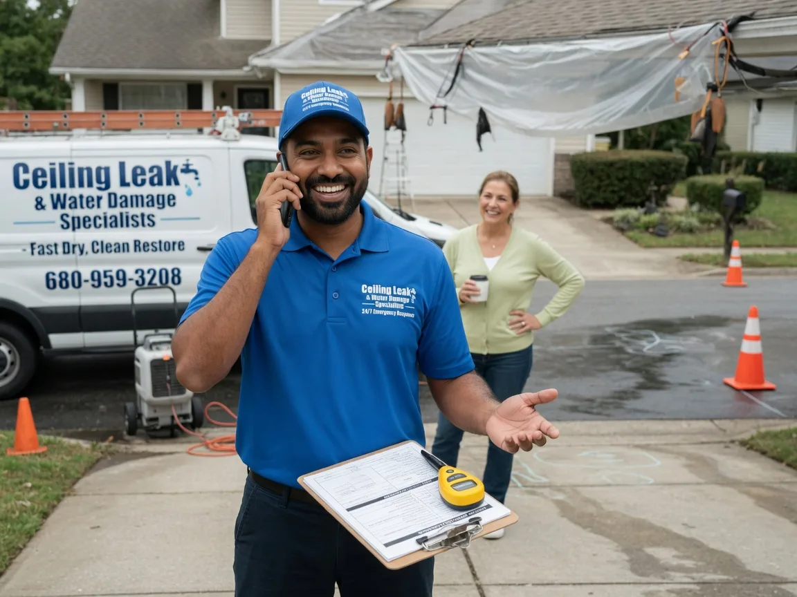 Ceiling Leak Cleanup Gays, IL FAQs